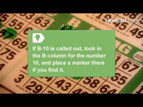 How to Play Bingo