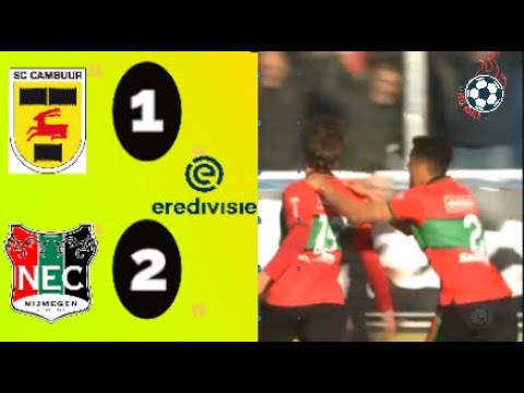 GOALS || SC Cambuur 1 - 2 NEJ Nijmegen | Eredivise 21/22 | Matchday28 || ALL GOALS