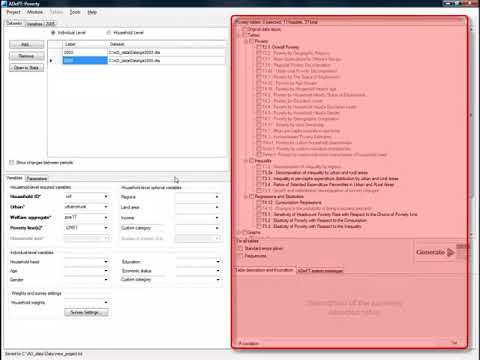 Project Menu - Spanish