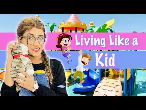 Living Like A *KID* For 24 HOURS Challenge | Gone Too *CUTE* | SAMREEN ALI