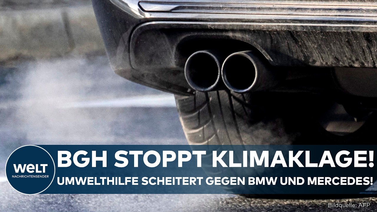 DEUTSCHLAND: BGH stoppt Klimaklage! Deutsche Umwelthilfe scheitert gegen Mercedes und BMW!