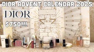 Dior Advent Calendar 2025✨🎪 $750 Dior Advent Calendar *WORTH IT?*