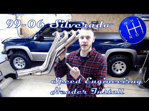2002 Silverado Speed Engineering Header Install