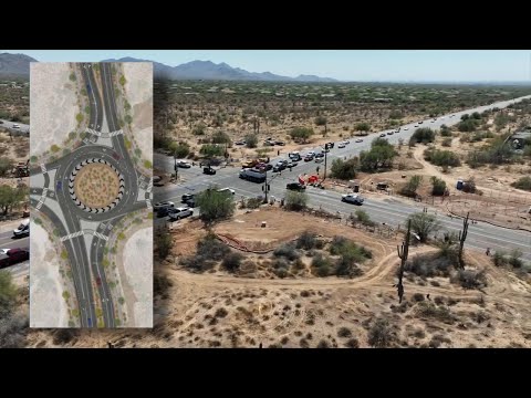 New roundabout in North Scottsdale raises concerns about cost and congestion