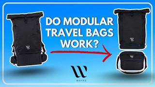 Travel The Way You Want With The WayksOne 3-1 Travel Backpack
