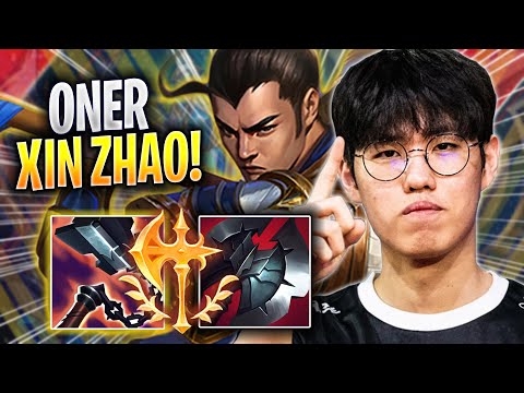 ONER IS SO CRAZY WITH XIN ZHAO! - T1 Oner Plays Xin Zhao JUNGLE vs Sylas! | Season 2023