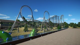 The Snake (Custom Arrow Looper) - Planet Coaster
