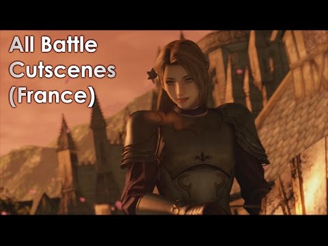 BLADESTORM: Nightmare (JP) ブレイドストーム 百年戦争 & ナイトメア All French Battle Cutscenes (ENG Voice)