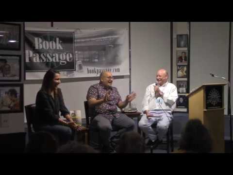 Yeganeh and Jason Rezaian with Don George at Book Passage