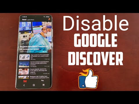 Samsung Galaxy S21 Ultra How To Disable Google Discover & Enable Samsung Free Or Disable Both