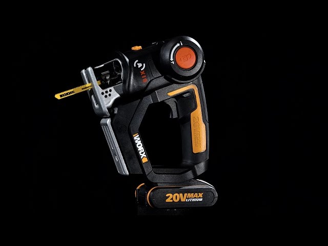 Video Teaser für WORX WX550 20VSäbelsäge/Stichsäge  - Deutsch - www.worx.com