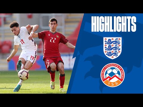 England U19 4-0 Armenia U19 | Edozie's Sublime Finish Seals Young Lions Win | Highlights