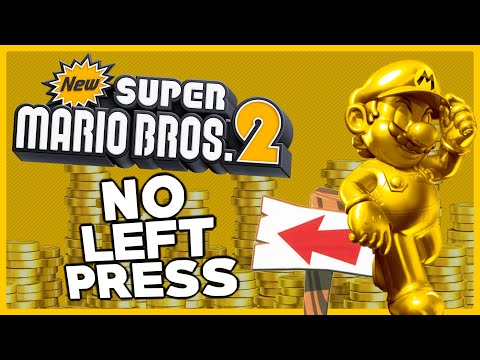 Is it possible to beat New Super Mario Bros. 2 WITHOUT PRESSING LEFT?