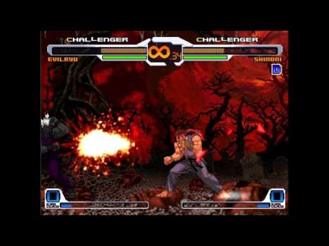 Shin Evil Ryu vs Shin Oni!