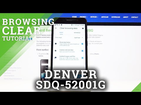 How to Clear Browsing Data in DENVER SDQ-52001G – Clear Internet History