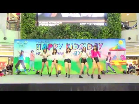 160109 [Wide] Earliest cover EXID - Hot Pink + Up & Down @Paradise Park K-POPS 2016 (Audition)