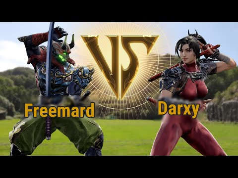 Freemard (Yoshimitsu) VS Darxy (Taki) | Soul calibur VI