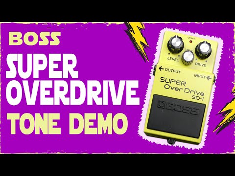 Dr. Madtone - BOSS - SD-1 Super Overdrive (SMD Version)