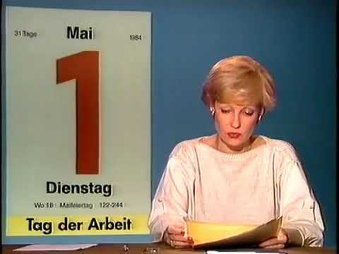 ARD Tagesschau 1984-122 - vom.01.05.1984