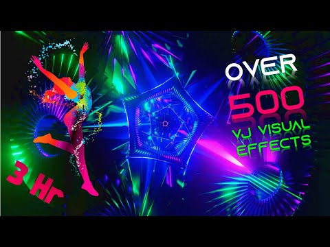 🔥 VJ Loops Party Lights – 3 HOURS of 500+ Epic Visual Effects for Ultimate Party Experience! 🎉 4K