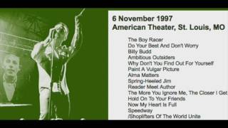 MORRISSEY - November 6, 1997 - St. Louis, MO, USA (Full Concert) LIVE