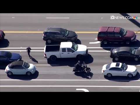 Chase suspect carjacks woman