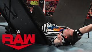 Kevin Owens smashes a WWE referee through a table: Raw, Feb. 24, 2020