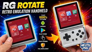 This is One UNIQUE Retro Emulation Handheld! Anbernic RG Rotate Review