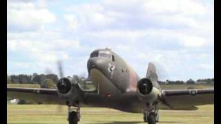 preview picture of video 'BBMF Dakota at Cosford 09'