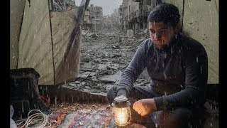 برد الشتاء في غزة 💔💔 شاهدوا الفيديو كامل #غزة #اكسبلور #رمضانمبارك #التغطيه