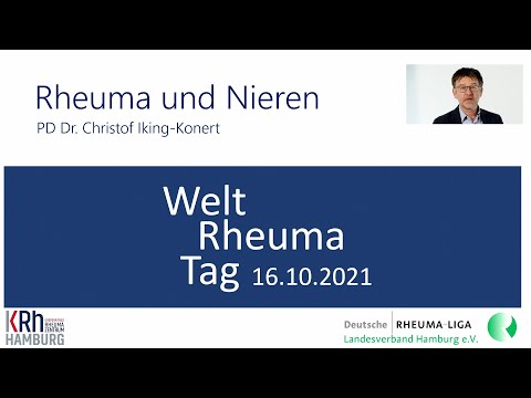 Welt Rhema Tag 2021 - Rheuma und Nieren