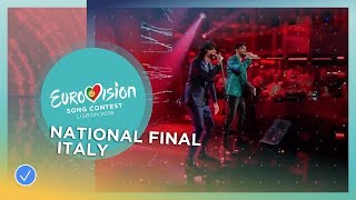 Ermal Meta &amp; Fabrizio Moro - Non Mi Avete Fatto Niente - Italy - National Final Performance