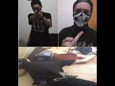 Tiros na escola Suzano - SP - Câmera interna