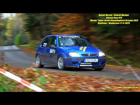 Bulzak Marcin / Solecki Mariusz - Citroen Saxo VTS - Mucha Super Sprint Niepodległości Brzyska 2023