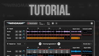 Video thumbnail for Wingman - Walkthrough Tutorial (Chords + Bass for your DAW) by Mixed In Key & Captain Plugins SOFTWARE