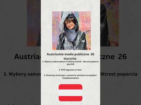 Austriackie media publiczne 26 stycznia
