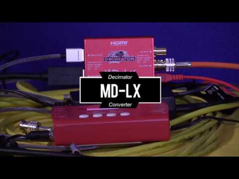 Decimator MD-LX Converter & DisplayPort to HDMI