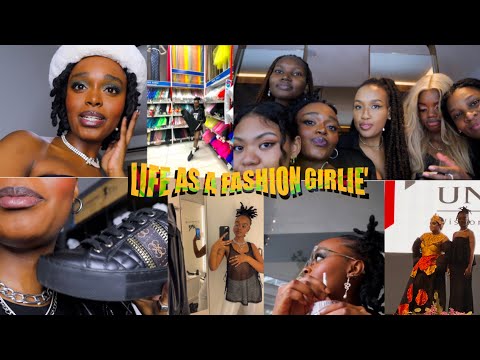 LIFE AS A FASHION GIRLIE| galentines, fabric shopping, outfit hunting, New York couture fashion week