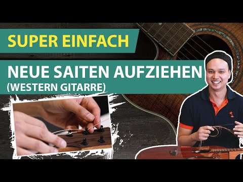 SUPER EASY to put on new strings (acoustic guitar)