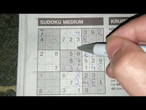 How to solve this Medium Sudoku puzzle (with a PDF file) 04-01-2019