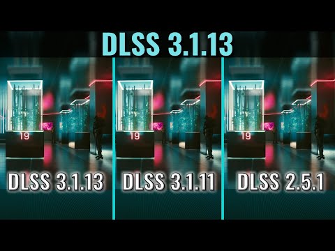 DLSS 3.1.13 - Comparison in 5 Games - 1440p - RTX 3070 - Ryzen 5 3600