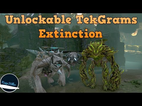 Unlockable Tekgrams on Extinction, Ark survival evolved Tutorial. Xbox, PS4 and PC