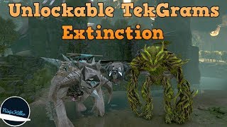Unlockable Tekgrams on Extinction, Ark survival evolved Tutorial. Xbox, PS4 and PC