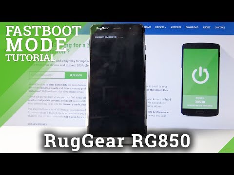 How to enable Fastboot Mode in RugGear RG850 - Quit Fastboot Mode