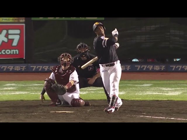 【5回表】完璧な一発!! ホークス・グラシアルが左中間へのソロホームランを放つ!! 2020/9/8 E-H