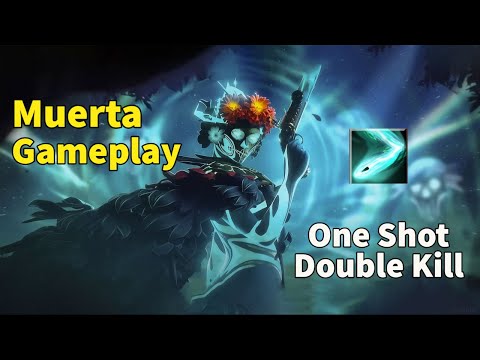Muerta Dead Shot gameplay by Top 100 Muerta  #dota2   #shorts