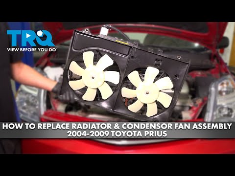 How to Replace Radiator & Condenser Fan Assembly 2004-2009 Toyota Prius