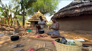 African Poor Village Life /Cooking For My Husband #shortvideo #lifestyle #villagelife #africa