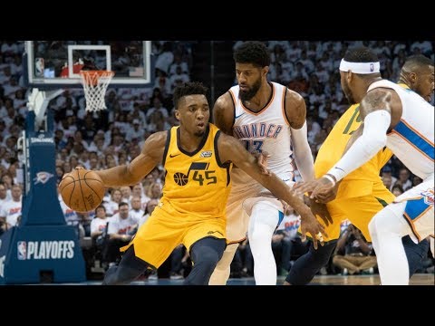 Rookie Donovan Mitchell Dominates 4th QTR Game 2! 2018 NBA Playoffs