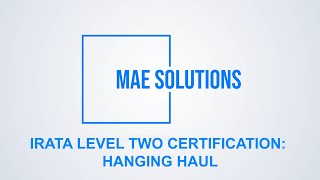 Download lagu IRATA Level 2 - Hanging Haul mp3